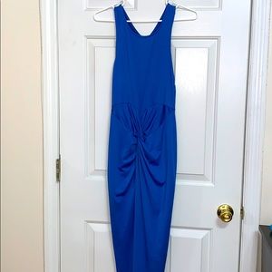 Blue party dress